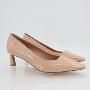 Steve Madden Nude Patent Heels
